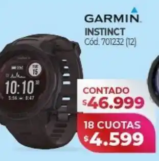 Naldo Lombardi Reloj instinct garmin oferta