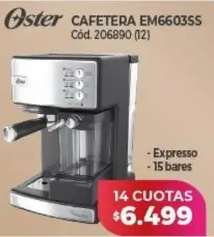 Naldo Lombardi Cafetera oster oferta