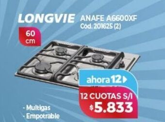 Anafe electrico 2 hornallas embassy oferta en Hiper Audio
