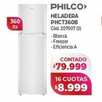 Naldo Lombardi Heladeras philco oferta