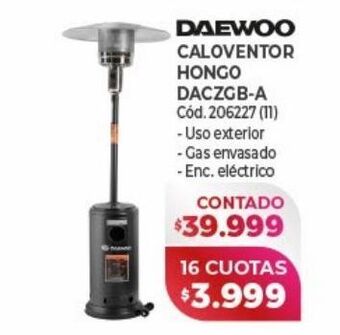 Naldo Lombardi Caloventor daewoo oferta