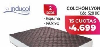 Naldo Lombardi Colchón lyon x 15 cuotas oferta