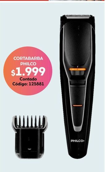 Coppel Cortabarba philco oferta