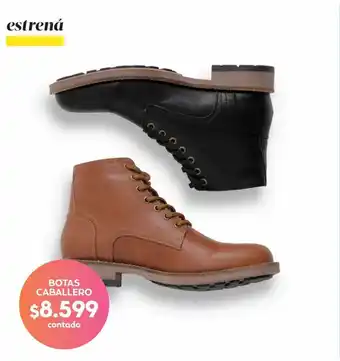 Coppel Botas para hombre oferta
