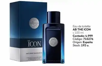 Coppel Antonio banderas the icon x 100ml oferta