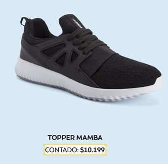 Coppel Zapatillas hombre topper mamba full negro oferta