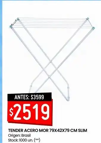 Changomas Tendedero acero mor oferta