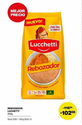 Atomo Conviene Rebozador Luchetti oferta