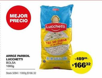 Atomo Conviene Arroz Parboil Lucchetti oferta