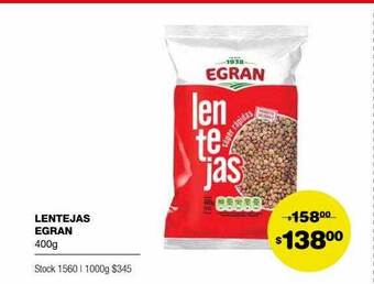 Atomo Conviene Lentejas Egran oferta