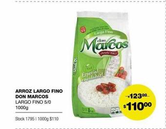 Atomo Conviene Arroz Largo Fino Don Marcos oferta