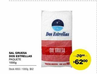 Atomo Conviene Sal Gruesa Dos Estrellas oferta