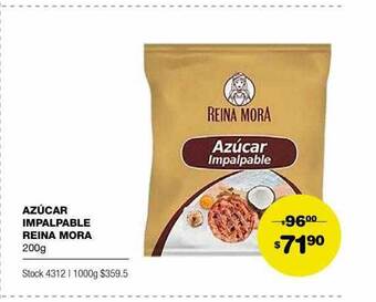 Atomo Conviene Azúcar Impalpable Reina Mora oferta