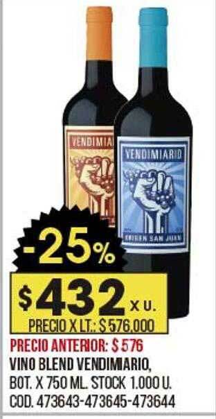 Coto Vino Blend Vendimiario oferta