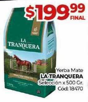 Diarco Yerba Mate La Tranquera oferta
