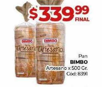 Diarco Pan Bimbo Artesano oferta