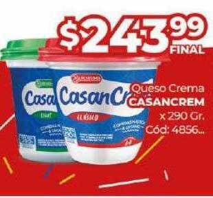 Diarco Queso Crema Casancrem oferta