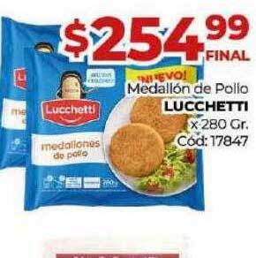 Diarco Medallón De Pollo Lucchetti oferta