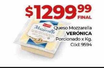 Diarco Queso Mozzarella Verónica Porcionado oferta