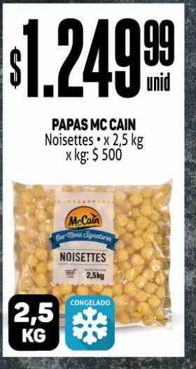 Makro Papas Mc Cain Noisettes oferta