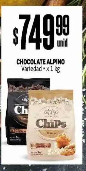 Makro Chocolate Alpino oferta