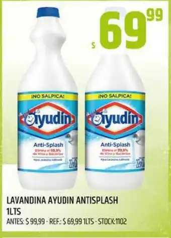 Supermercados Todo Lavandina Ayudin Antisplash 1lts oferta