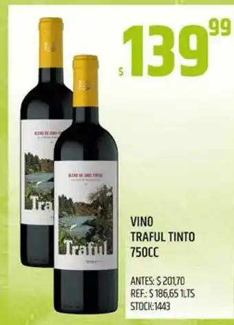 Supermercados Todo Vino Traful Tinto 750cc oferta