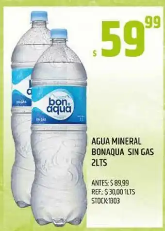 Supermercados Todo Agua Mineral Bonaqua Sin Gas 2lts oferta