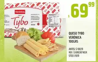 Supermercados Todo Queso Tybo Verónico 100grs oferta