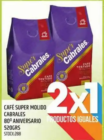 Supermercados Todo Café Super Molido Cabrales 80° Aniversario 520grs oferta