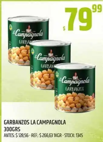 Supermercados Todo Garbanzos La Campagnola 300grs oferta