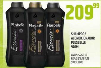 Supermercados Todo Shampoo Acondicionador Plusbelle 970ml oferta