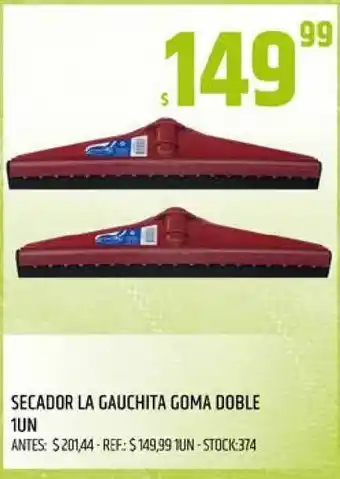 Supermercados Todo Secador La Gauchita Goma Doble 1 un oferta