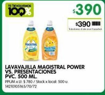 Jumbo Lavavajillas magistral 500ml oferta