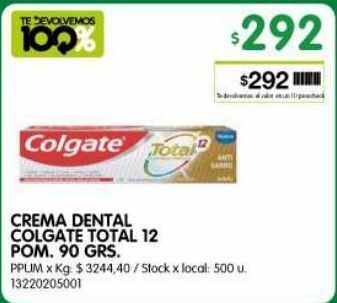 Jumbo Crema dental colgate 90g oferta