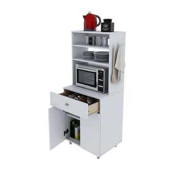 Frávega Organizador Vajillero Apto Microondas Centro Estant oferta