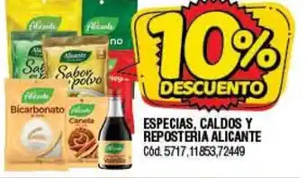 Supermercados Yaguar Especias, Caldos Y Reposteria Alicante oferta