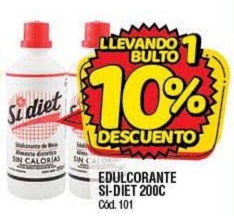 Supermercados Yaguar Si-Diet Edulcorante 200 c oferta