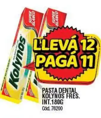 Supermercados Yaguar Kolynos Pasta Dental Fres. Int. 180 g oferta