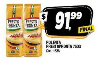 Supermercados Yaguar Prestopronta Polenta 750 g oferta