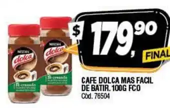 Supermercados Yaguar Dolca Cafe Mas Facil De Batir. 100 g Fco oferta