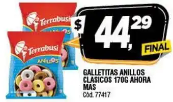 Supermercados Yaguar Anillos Galletitas Clasicos 170 g Ahora Mas oferta