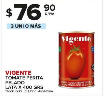 Carrefour Maxi Tomate perita vigente x 400g oferta