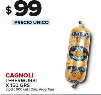 Carrefour Maxi Leberwurst cagnoli x 150g oferta