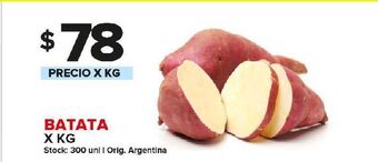 Carrefour Maxi Batata x kg oferta