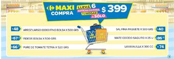 Carrefour Maxi Lleva 6 artículos para tu hogar oferta