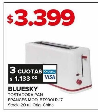 Carrefour Maxi Tostadora bluesky oferta