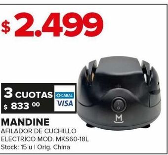 Carrefour Maxi Afilador cuchillos mandine oferta