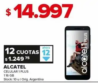 Carrefour Maxi Celulares alcatel 1 plus oferta