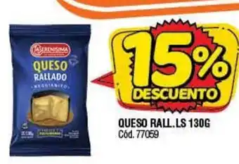Supermercados Yaguar Queso Rall. LS 130g oferta